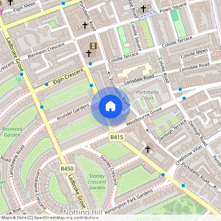 Kensington Park Road, Notting Hill, London, W11