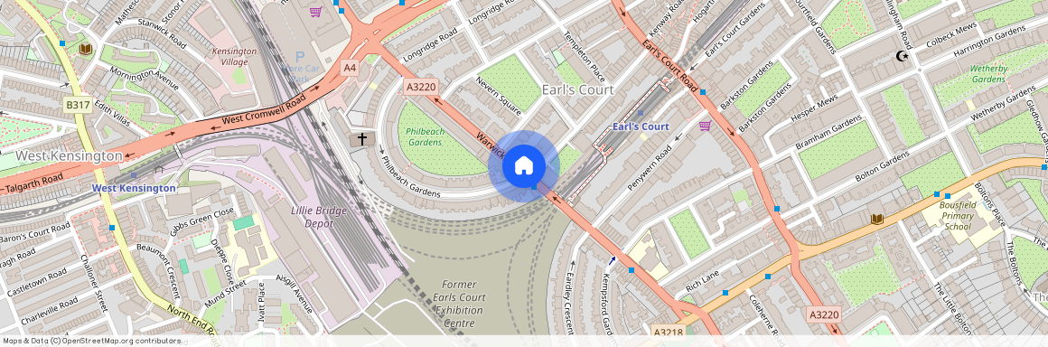 Nevern Mansions, Warwick Road, Kensington, SW5