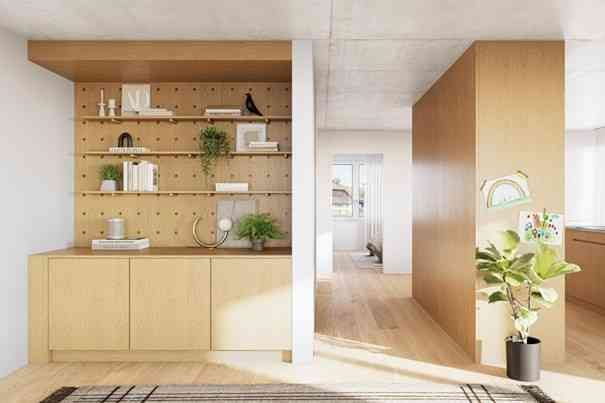 2.5 Zimmer, 60 m², 1. Stock - Foto 1