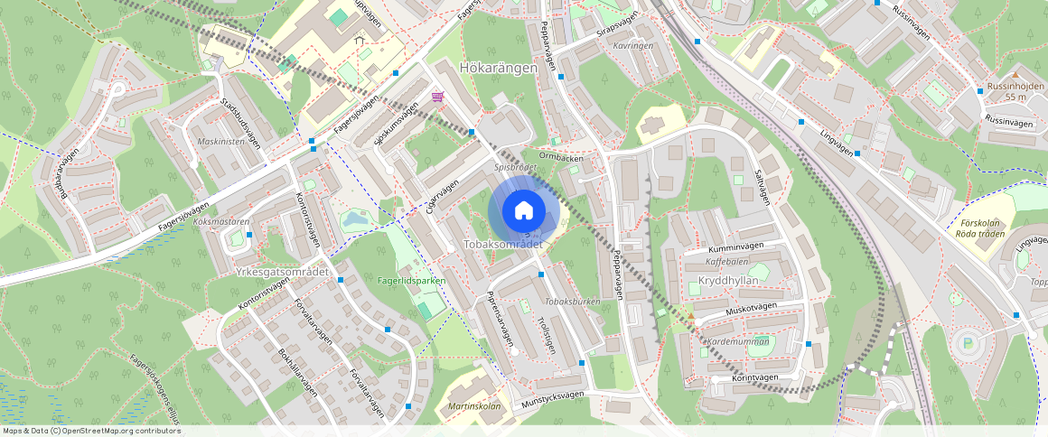 Tobaksvägen, Farsta