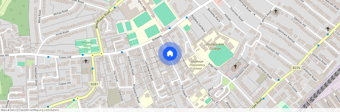 Wimbledon Close, The Downs, Wimbledon, London, SW20 8HW