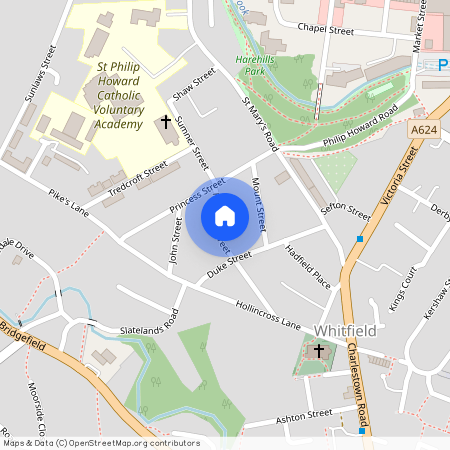 Hadfield Street, Glossop, Derbyshire, SK13