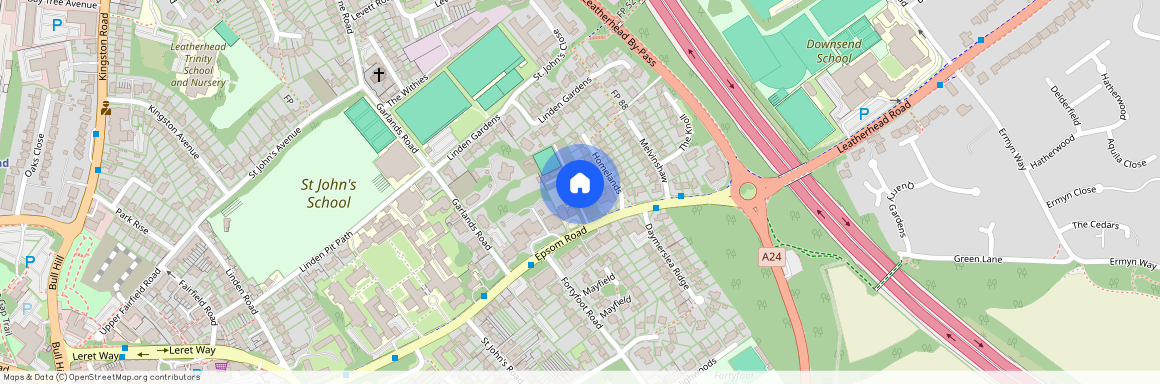 Christ Church Apartments, Epsom Road KT22