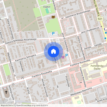 ul. Bolesława Śmiałego, Centrum Południe, Zabrze, śląskie