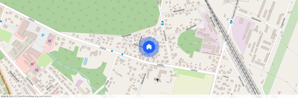 ul. Świerkowa, Ostrzeszów, Ostrzeszów, ostrzeszowski, wielkopolskie