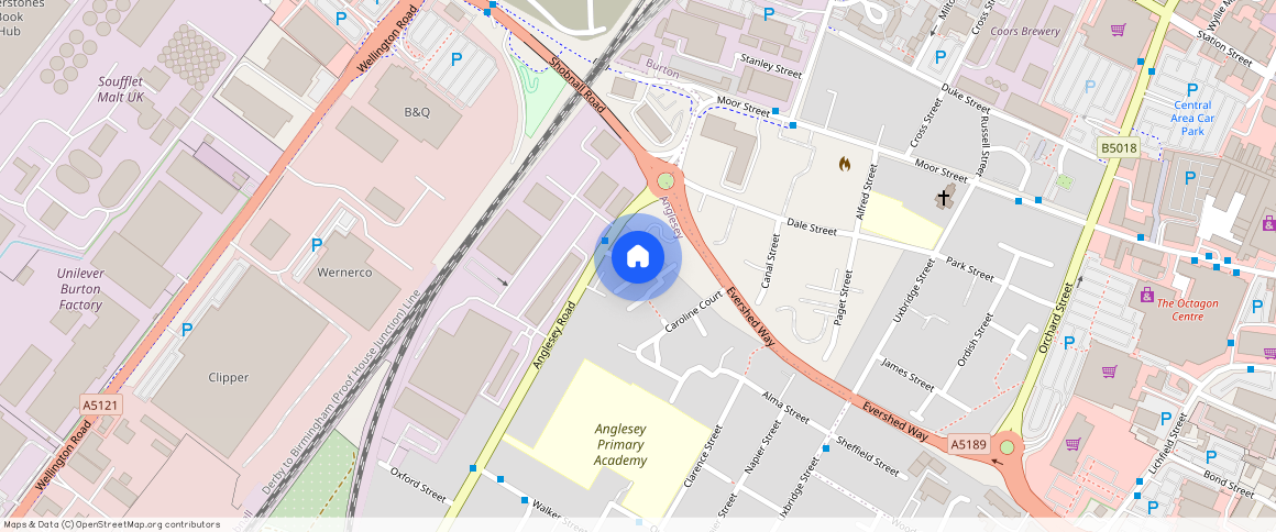 Tiger Court, Staffordshire, Burton upon Trent, DE14