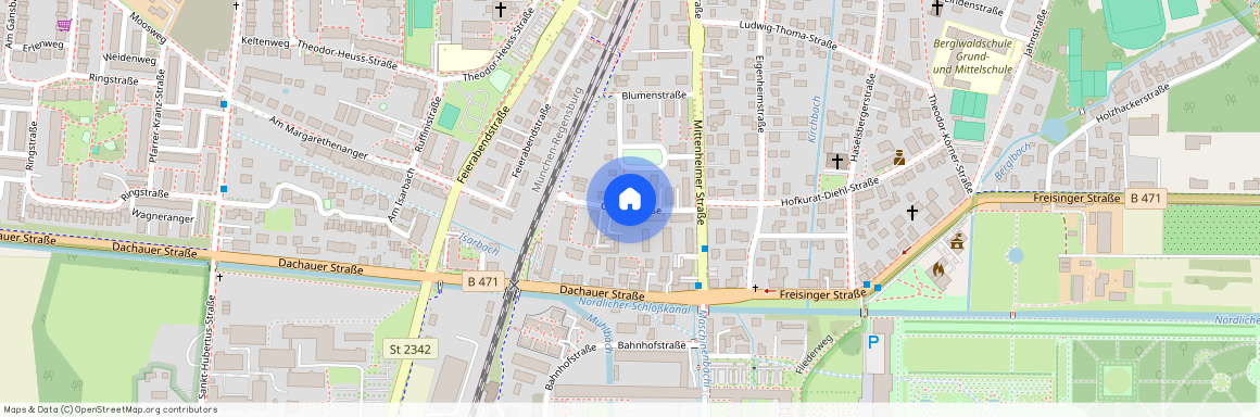 Gartenstraße, 85764 Oberschleißheim