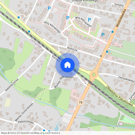 ul. Ujejskiego, Zamysłów, Rybnik, śląskie