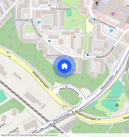 Skebokvarnsvägen **, Högdalen