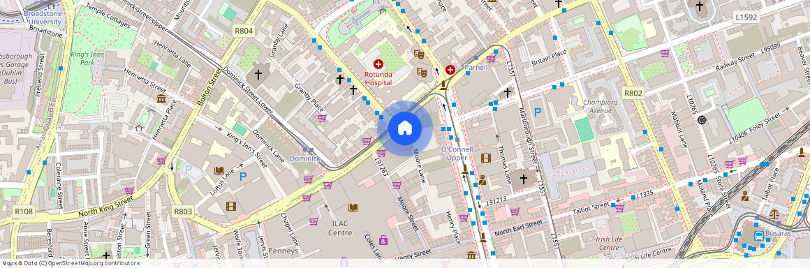 GoBase - Rotunda Hospital, Parnell Street, Dublin, D01 H6K3, Ireland