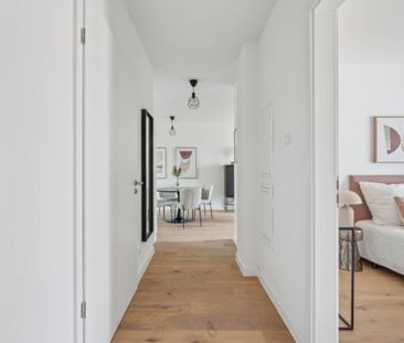 Lichtdurchflutete 2-Zimmer-Wohnung mit Terrasse und klarem Schnitt - Foto 5