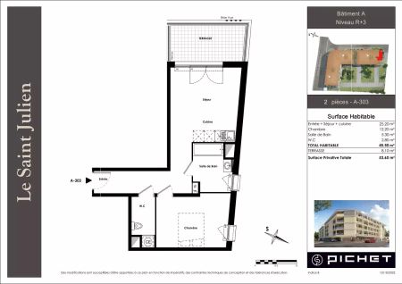 location Appartement T2 DE 45.5m² À CAVAILLON - Photo 5