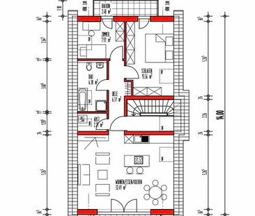 3 Zimmerwohnung Neubau Bürstadt - Photo 1