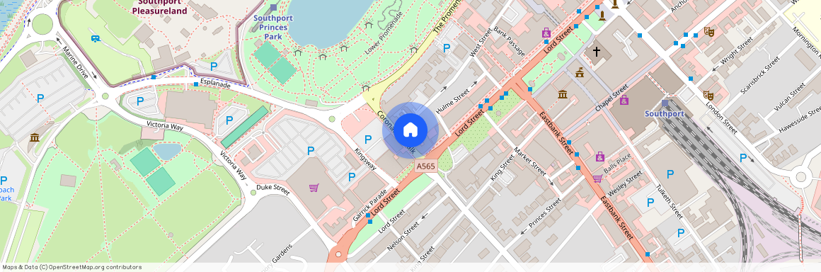 To Let - Coronation Walk, Southport Town Centre - 2 Bedroom Furnished Apartment