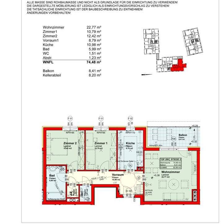 2640 Gloggnitz, Franz Dittelbachstraße 13, Stg 2 - Photo 2