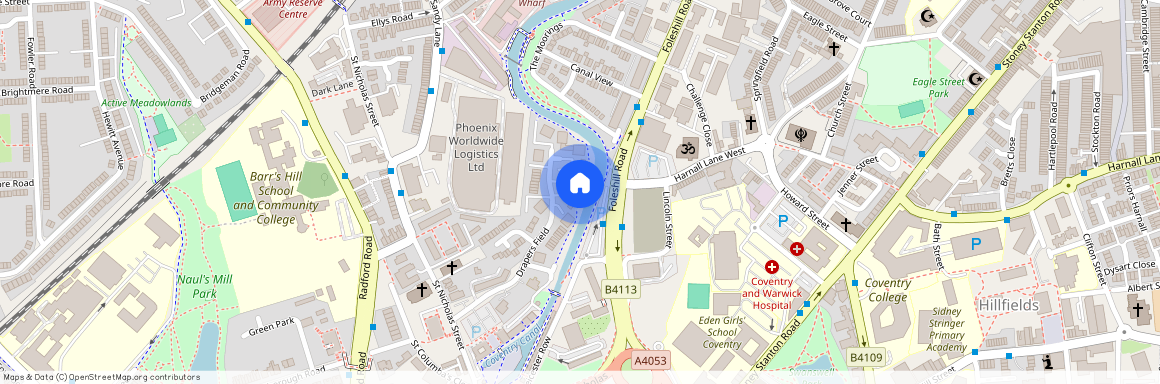 Drapers Fields, Canal Basin, Coventry, West Midlands, CV1