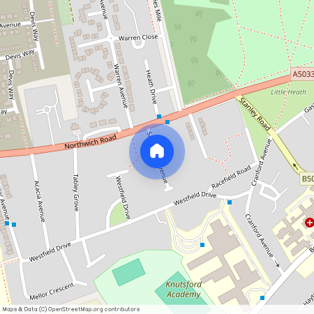 Sandileigh Avenue, Knutsford, WA16