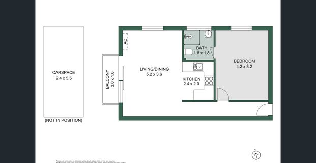 One Bedroom Unit with Grand Views of Parramatta Park - Photo 1