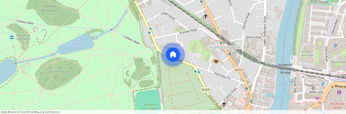 Park Road, Hampton Wick, Kingston upon Thames KT1