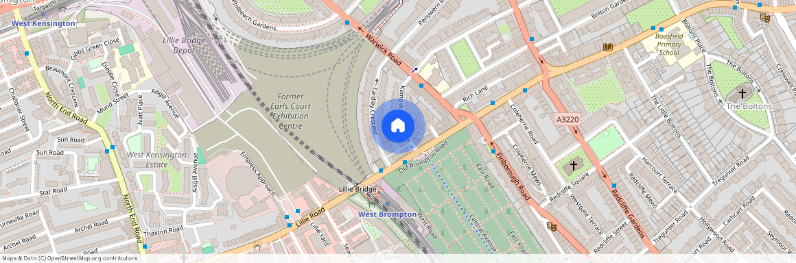 Kempsford Gardens, Earls Court