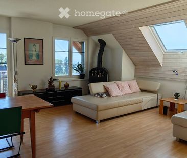 3.5-Zimmer-Wohnung möbliert, Südlage mit Alpenblick – hell, 12 Min.... - Photo 1
