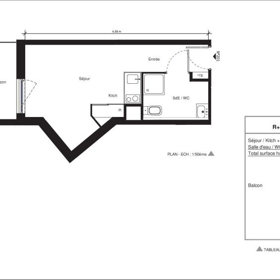Location Appartement 1 pièce 19m² NIMES 30000 - Photo 1