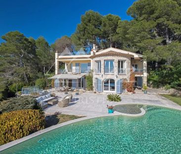 Vence - Charmante villa en pierre avec vue panoramique - 4 chambres - Photo 5