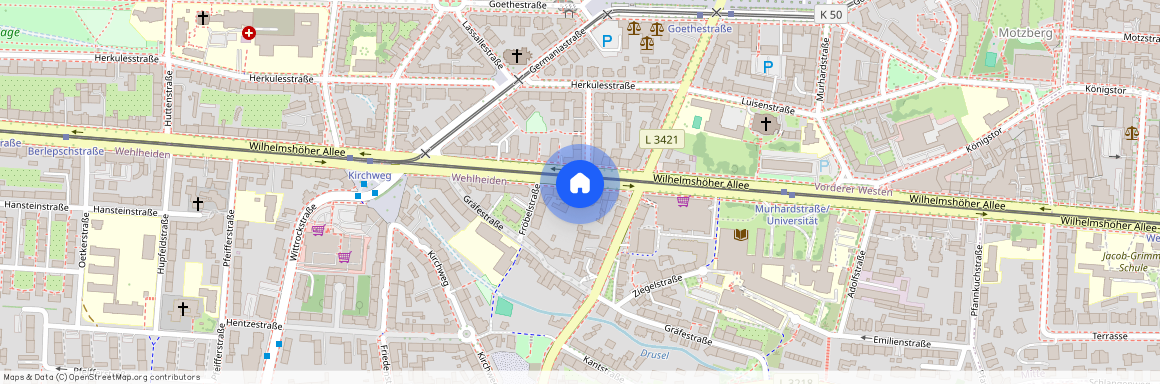 Wilhelmshöher Allee 101, 34121 Hessen - Kassel