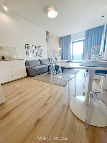 Apartament z balkonem w Hanza Tower - Фото 5