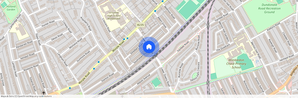 Southdown Road, WIMBLEDON