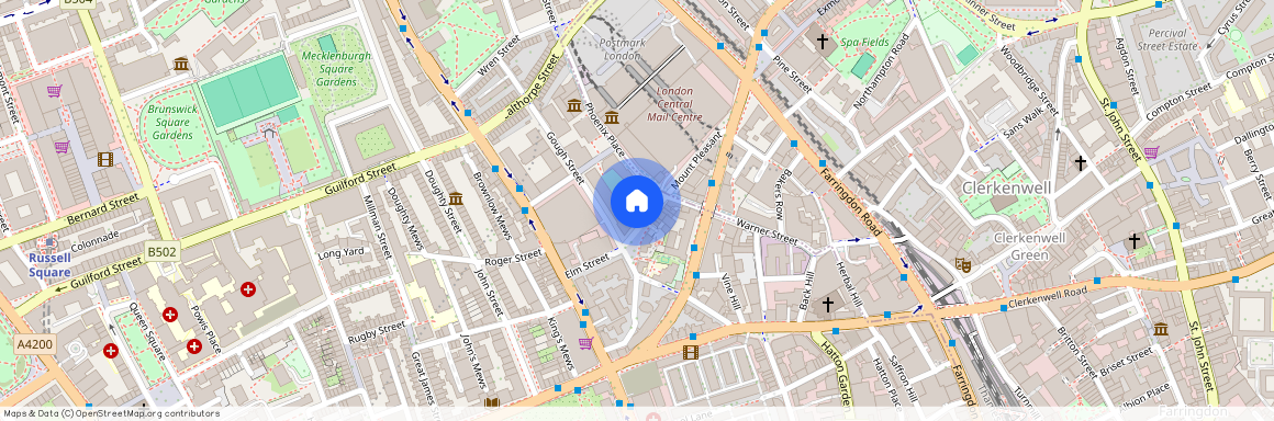 Dorset House, Postmark WC1X