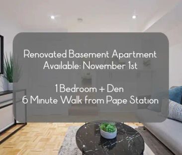 116 Aldwych Ave - Basement Suite | 116 Aldwych, East York - Photo 1