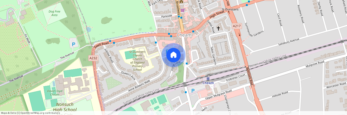 Kingsway Road, Cheam, London