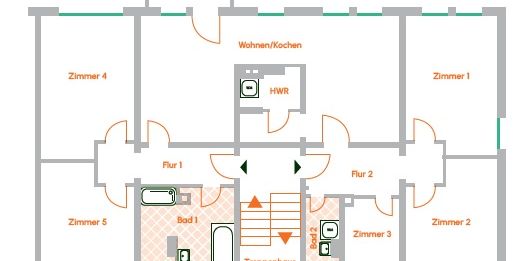 6-Raum-Wohnung im Herzen von Gablenz - Photo 3