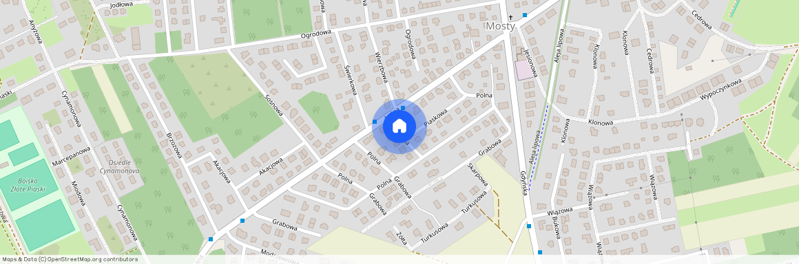 ul. Polna, Mosty, Kosakowo, pucki, pomorskie