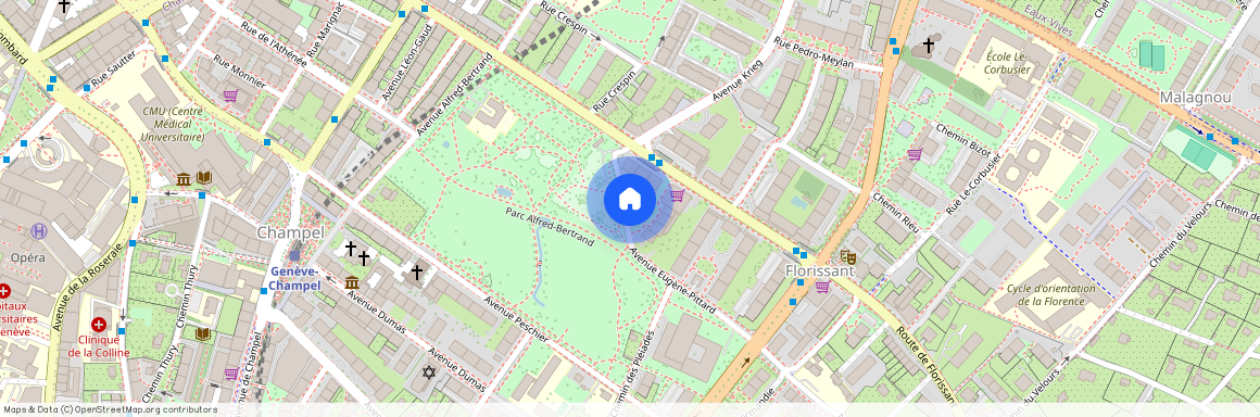 1206, Florissant-Champel