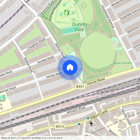 Milman Road, Queens Park, London