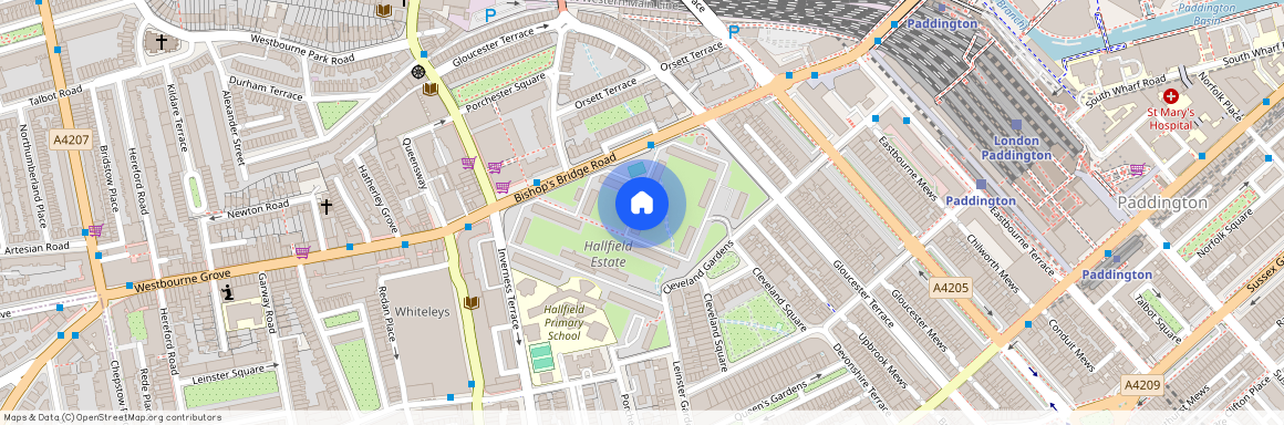 Hallfield Estate, Bayswater, London, W2