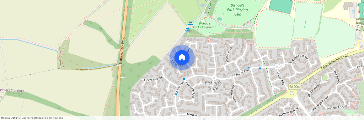 Annexe at 20 Larksway, Hertfordshire, CM23 4DG, Bishops Stortford