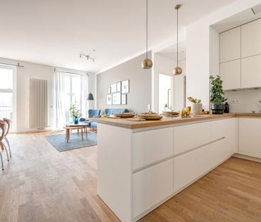 Exklusives Wohnen am Wasser: Luxus-Dachgeschoss mit weitläufiger Te... - Photo 2