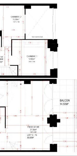 Location Appartement 3 pièces 69m² ROUBAIX 59100 - Photo 2