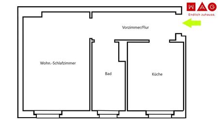 Erstbezug nach Sanierung! Ansprechende Wohnung im Grünen! - Photo 4