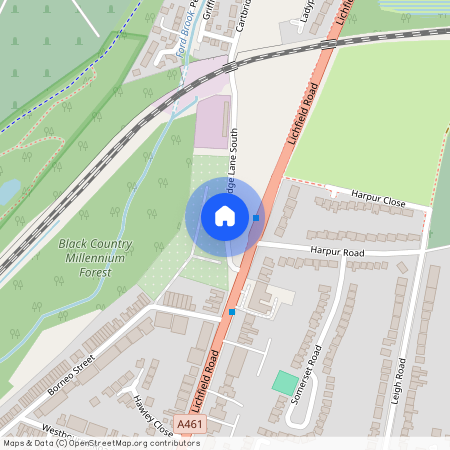 Cartbridge Lane South, Walsall, WS4