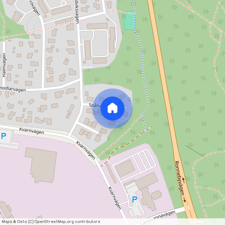 Spånadsvägen, Växjö