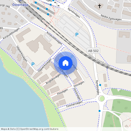 Östertälje, Södertälje, Stockholm, Ångbåtsvägen 4