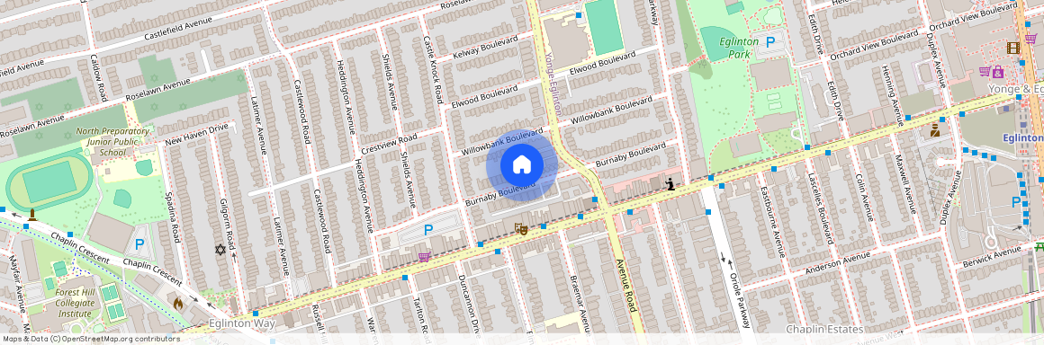 70 Burnaby Boulevard Unit# Main, Toronto