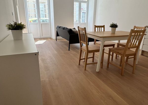 Apartamento T1 semi mobilado e totalmente equipado no centro de Ílhavo