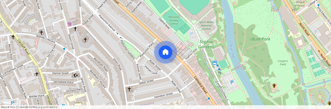 Cwrt Soffia, 53 Cathedral Road, Pontcanna, Cardiff, CF11