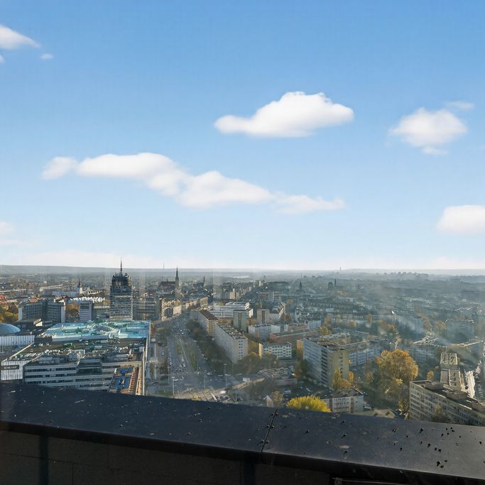 Stylowa kawalerka z balkonem w Hanza Tower! - Zdjęcie 1