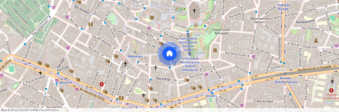 18 Rue des Trois Frères, 75018 Paris, France